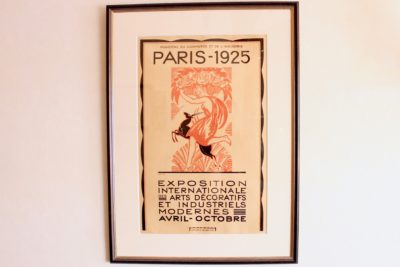 ロベール・ボンフィス　ポスター「現代装飾美術産業国際博覧会」1925年